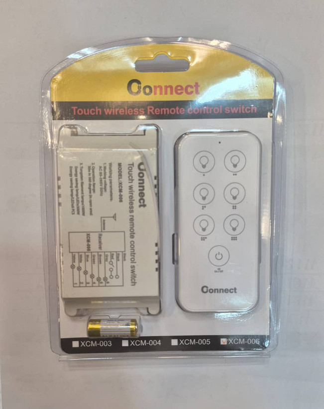 ریموت کنترل 6کانال لمسی برند Connect