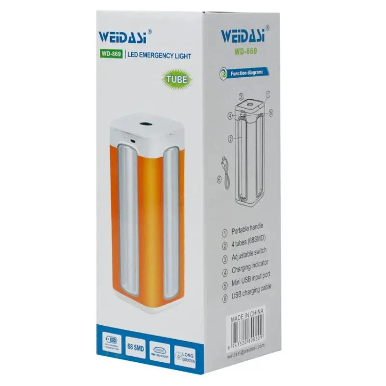 Vidasi emergency light model WD-869