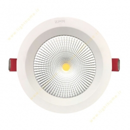 چراغ سقفی الیدی توکار 80 وات برند zfr استاندارد