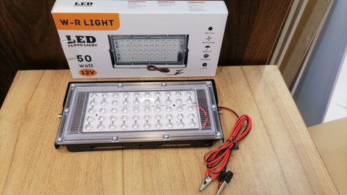 پرژکتور 50 وات 12 ولت ماشینی همراه کابل مهتابی