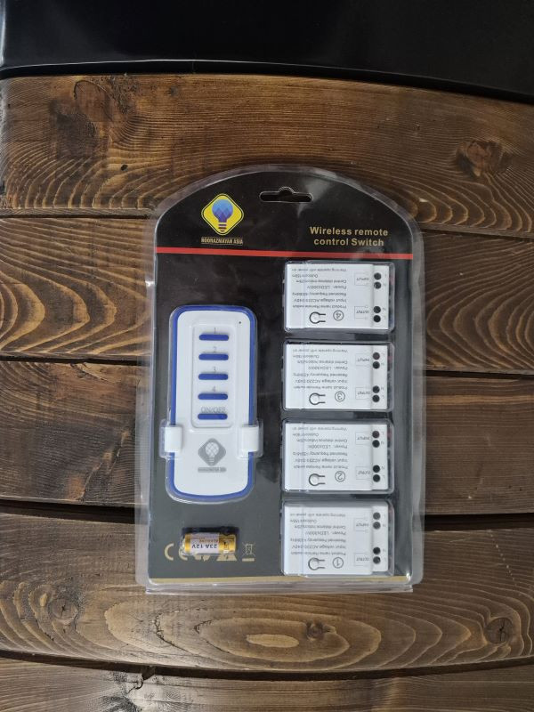 ریموت 4 کانال مجزا نور آزمایان آسیا